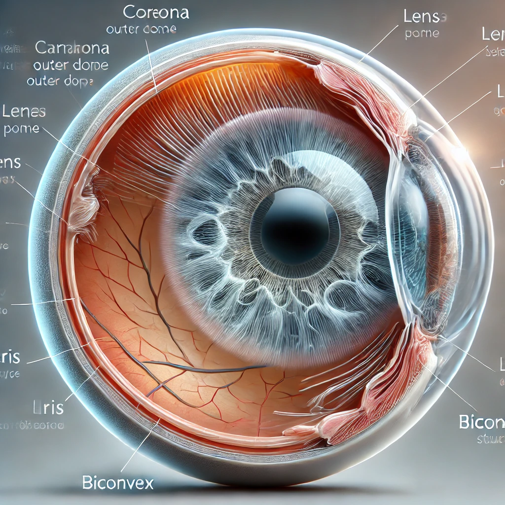 The Cornea and Lense