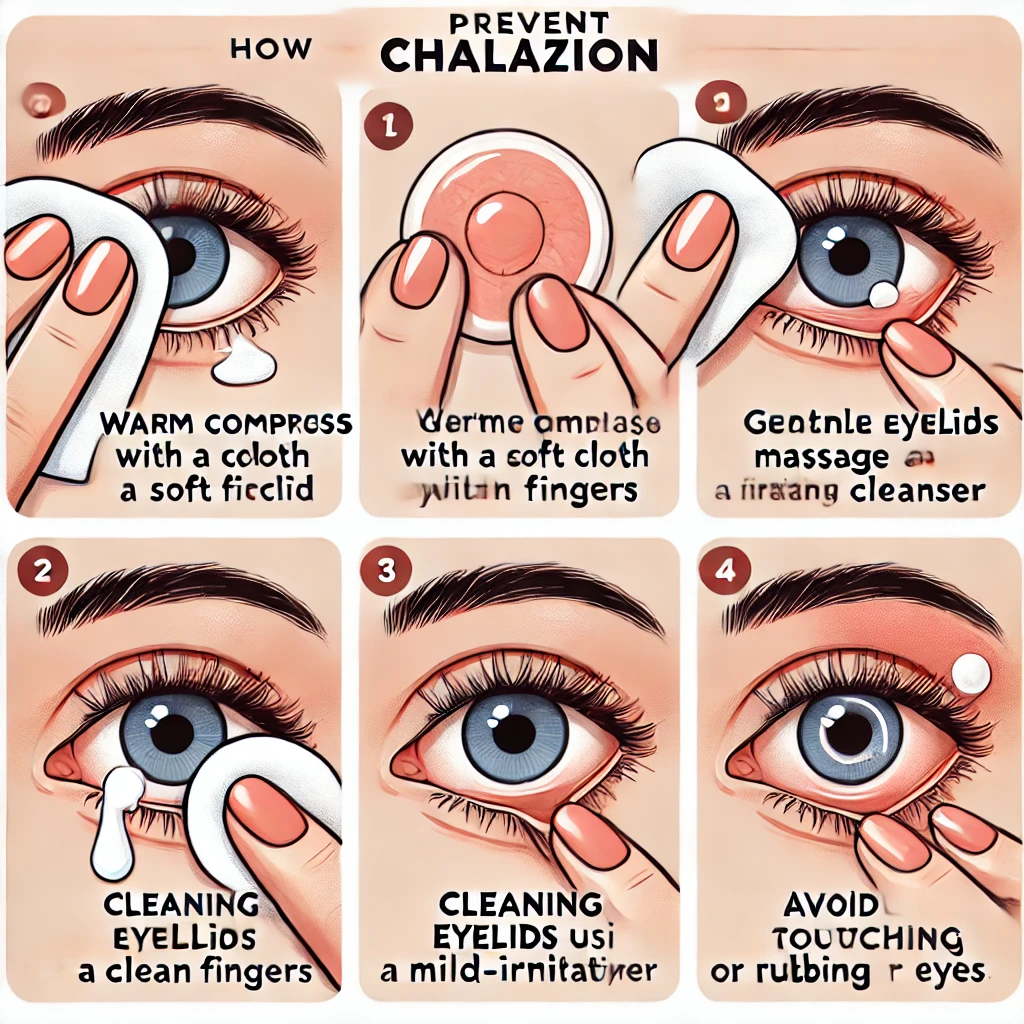 prevention of chalazion