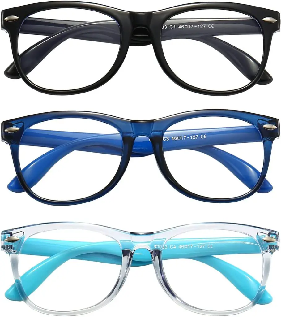 kids blue light glasses